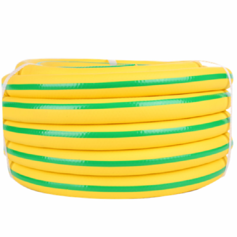 3-warstwowy żółty kolor z zielonym wężem Superflex PVC wąż wodny