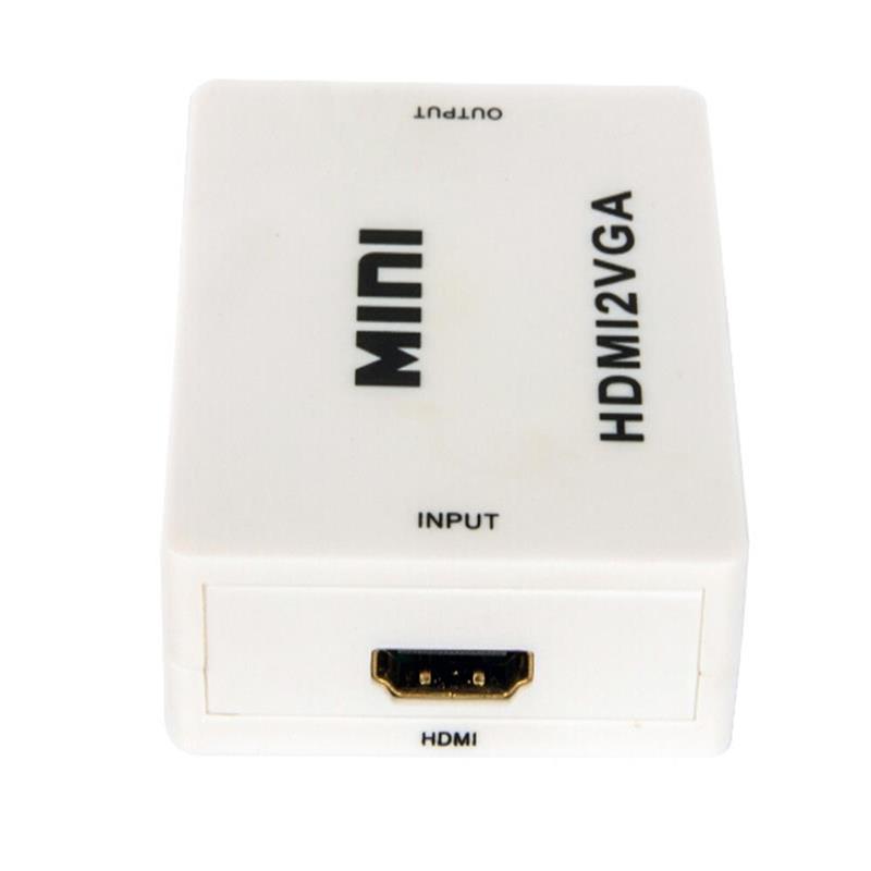 Konwerter audio HDMI na VGA + Mini 1080p