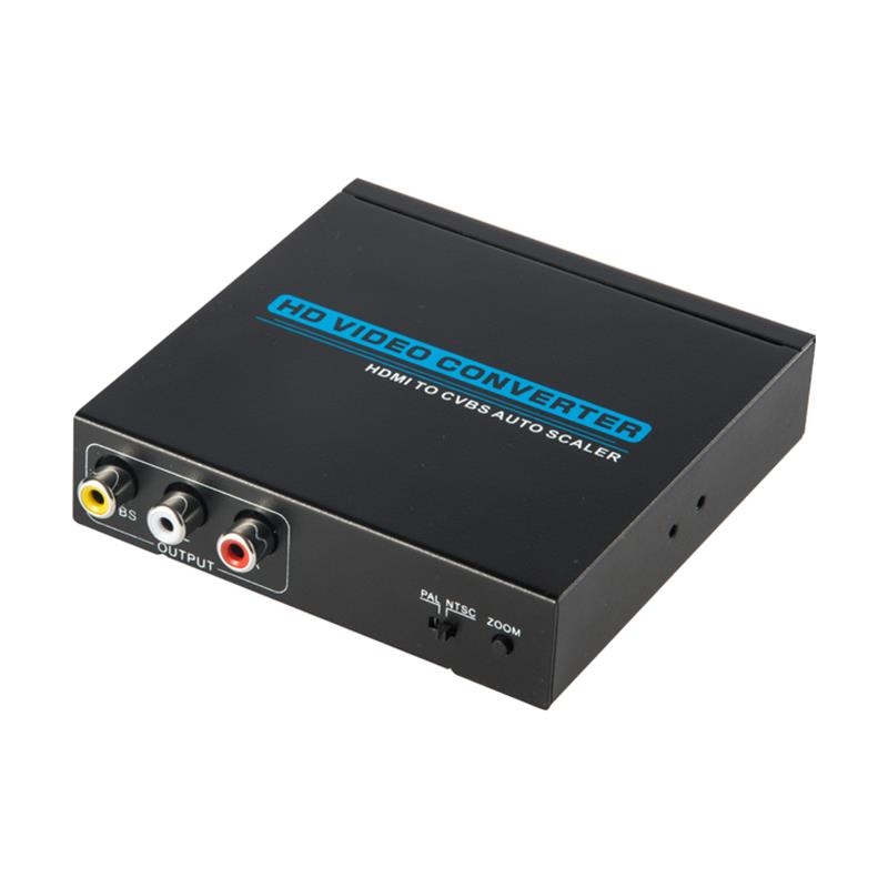 Wysokiej jakości konwerter HDMI na AV / CVBS Auto Scaler 1080P