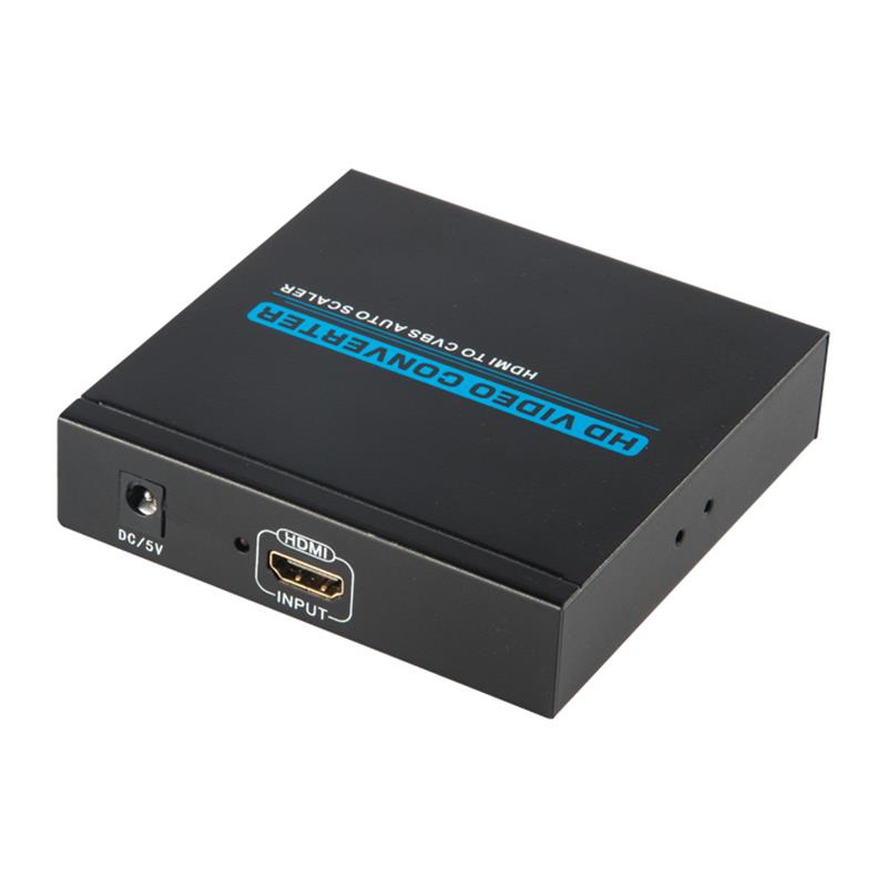 Wysokiej jakości konwerter HDMI na AV / CVBS Auto Scaler 1080P
