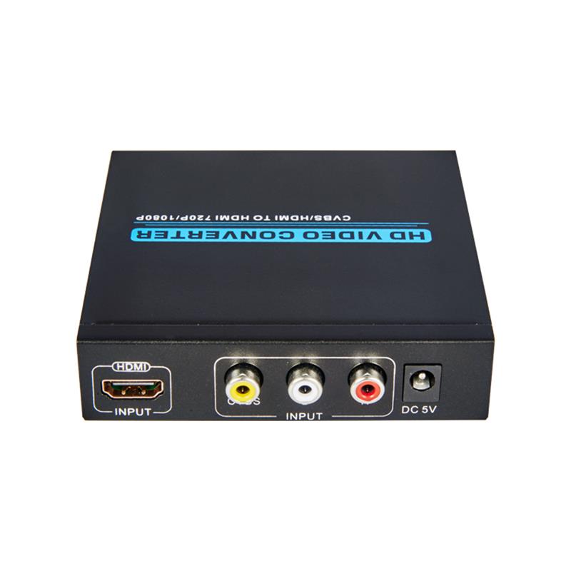 AV / CVBS + HDMI TO HDMI CONVERTER UP SCALER (720P / 1080P)