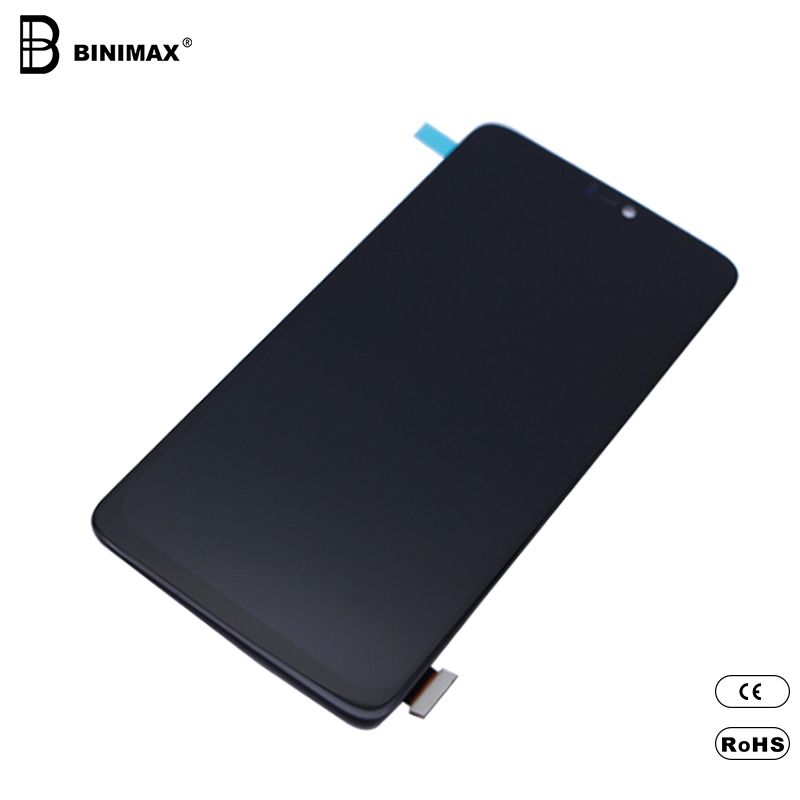 Moduły ekranu SmartPhone LCD Wyświetlacz BINIMAX dla telefonu komórkowego ONE PLUS 6