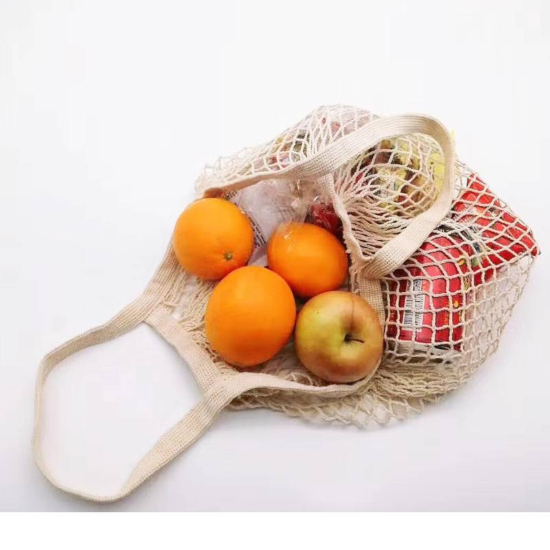 Ekologiczna bawełniana torba z siatki