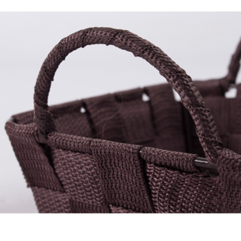 Ręcznie tkany kosz z tkaniny polipropylenowej