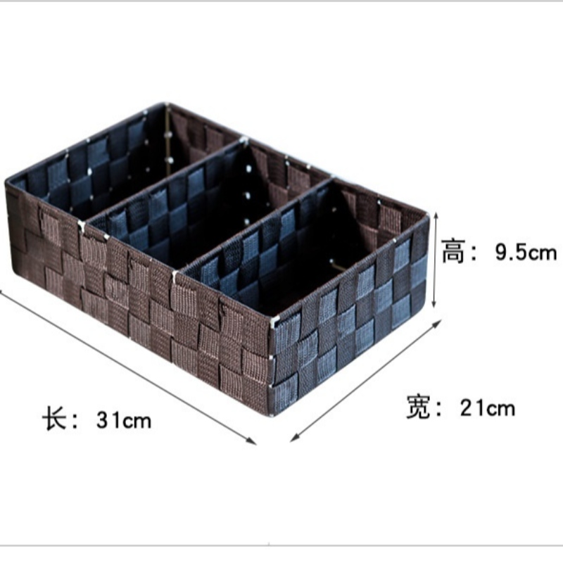 Ręcznie tkany kosz z tkaniny polipropylenowej
