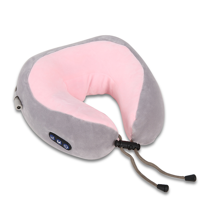 Poduszka do masażu w kształcie litery U Memory Foam Neck Travel Poduszka do masażu Masażer szyi