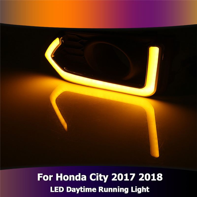 Światło dzienne dla miasta Honda 2017~2018,Foglemp dla miasta Honda 2017~2018 DRL