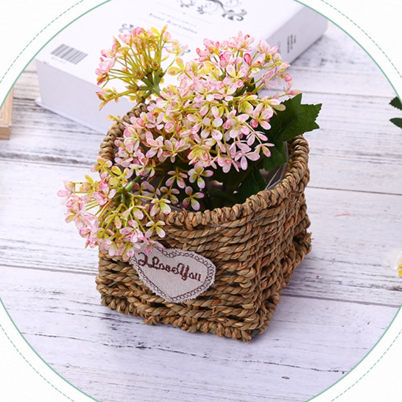 Kosz kwiatowy wystrój domu