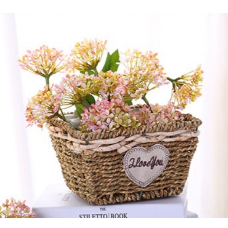 Kosz kwiatowy wystrój domu