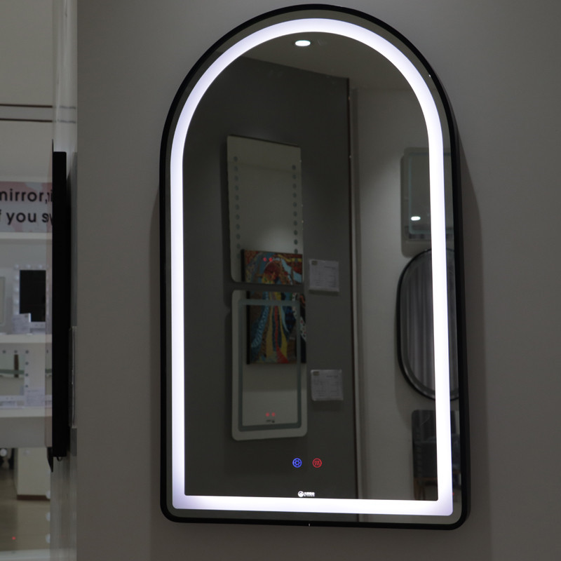 Podświetlone funkcje i lampy LED Lustro Barber Shop Mirrors