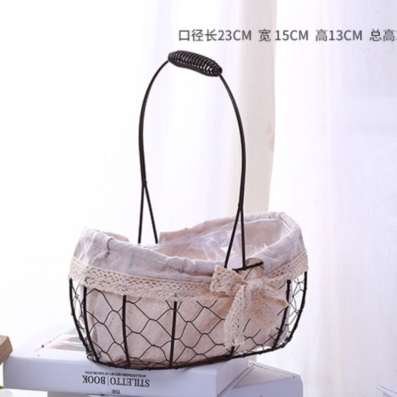 Kosz do przechowywania kwiatów z uchwytem