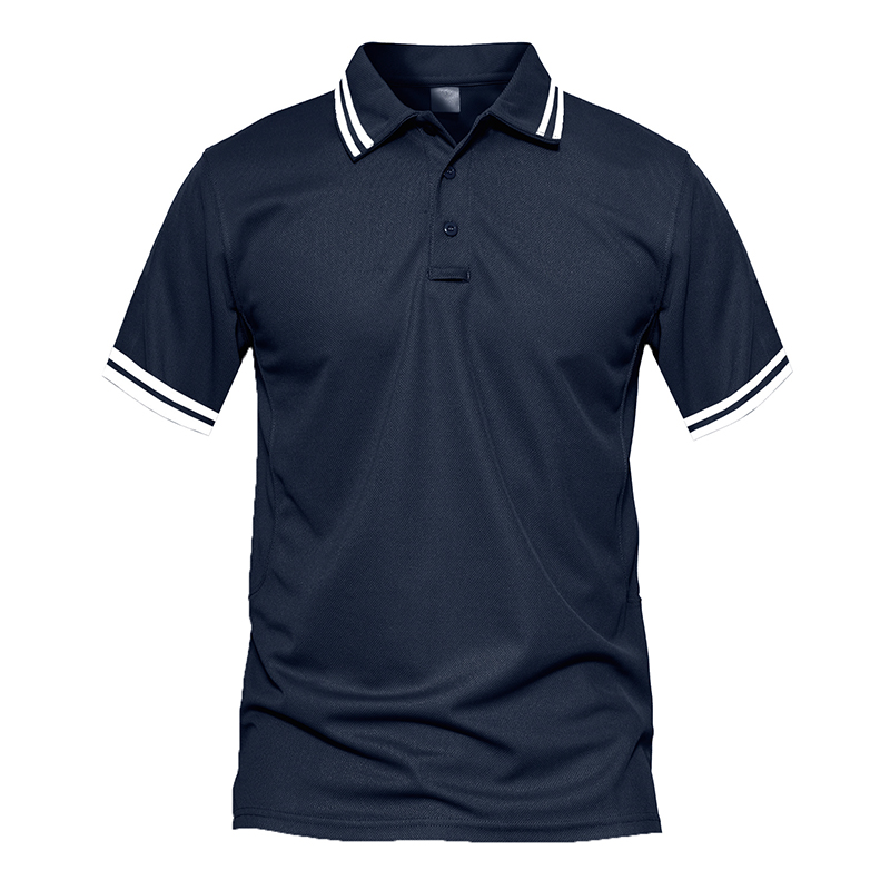 Chiny Producent poliestrowych koszulek polo Dostosowane logo, niestandardowe nadruki na koszulkach, męskie koszule 2020