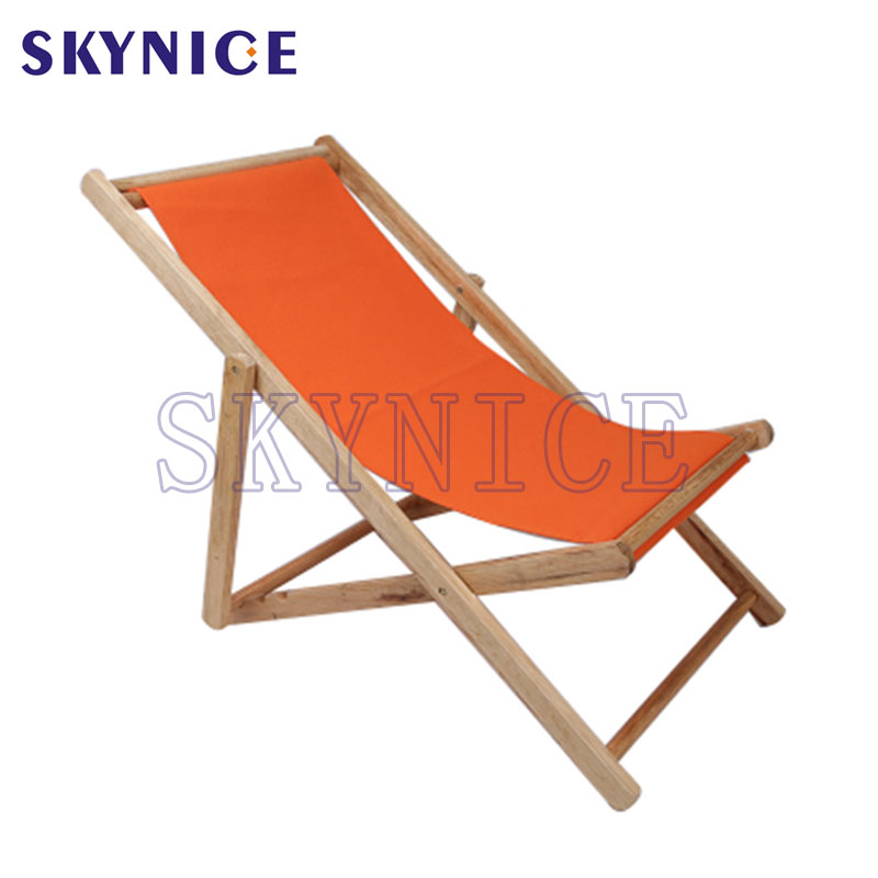 2020 Nowe produkty na zewnątrz Wooden Sun Lounger