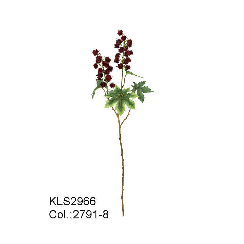 67 cm Ricinus Spray \/ 35 główek