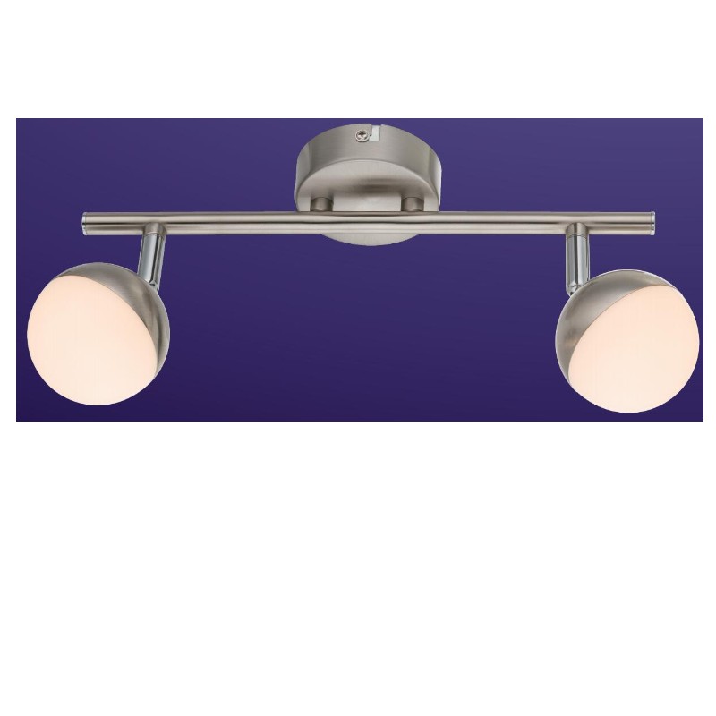 Wysokonapięciowe oświetlenie punktowe LED-2, z plastikowym kloszem w kształcie półkuli