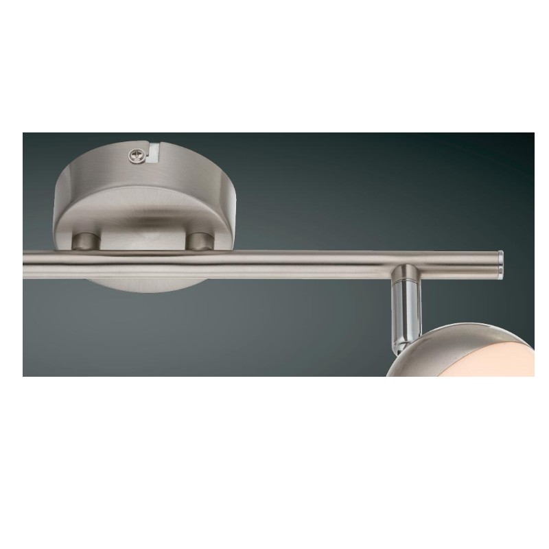 Wysokonapięciowe oświetlenie punktowe LED-2, z plastikowym kloszem w kształcie półkuli