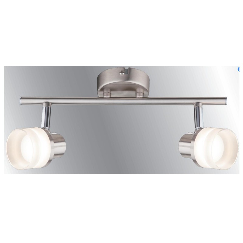 Oświetlenie punktowe LED wysokiego napięcia-2, z kloszem z tworzywa sztucznego w kształcie walca