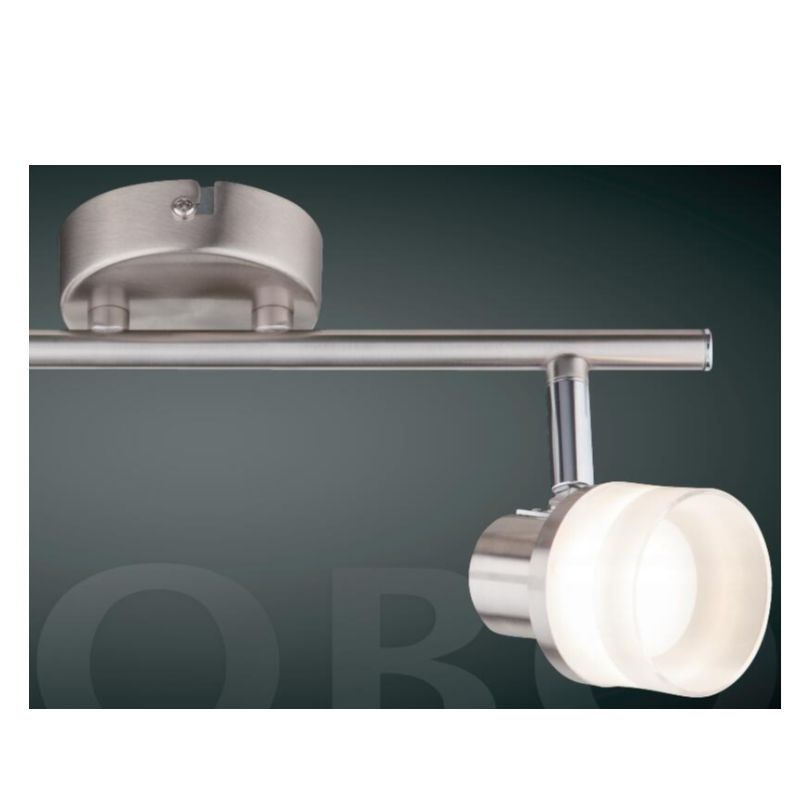 Oświetlenie punktowe LED wysokiego napięcia-2, z kloszem z tworzywa sztucznego w kształcie walca