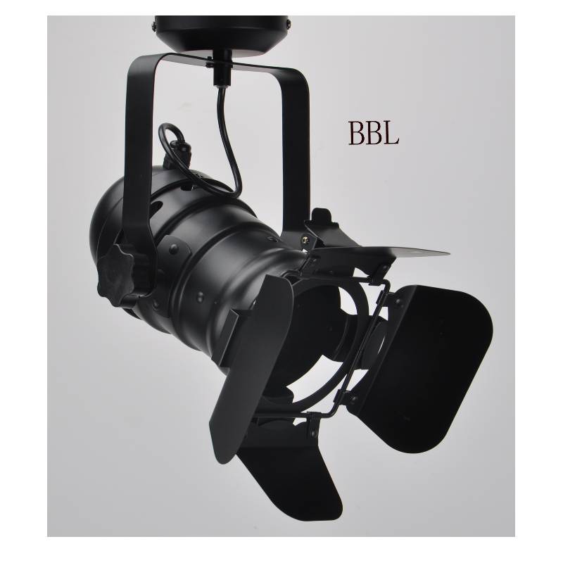 Oświetlenie punktowe filmu-1 z pokrywą i wspornikiem w kształcie litery U, może regulować kierunek