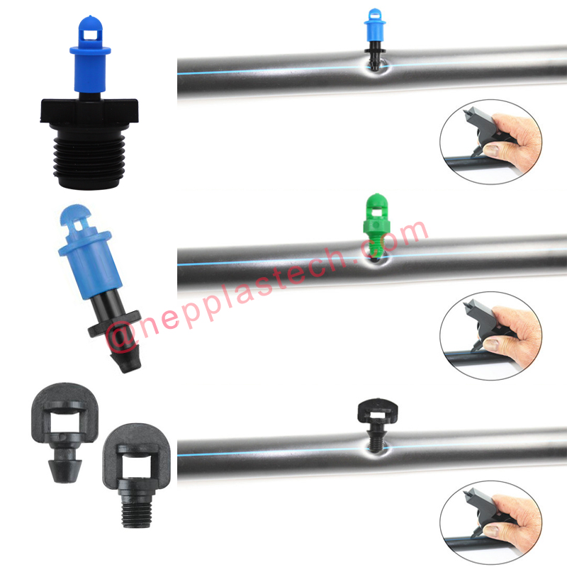 mini-inline zraszacze mgiełkowe do sadowniczego drzewa mikro-systemu nawadniającego refrakcyjne zamgławiacze