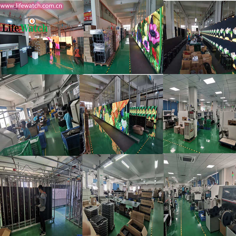 Warsztat produkcji ścian wideo LED dla Glocal Customer