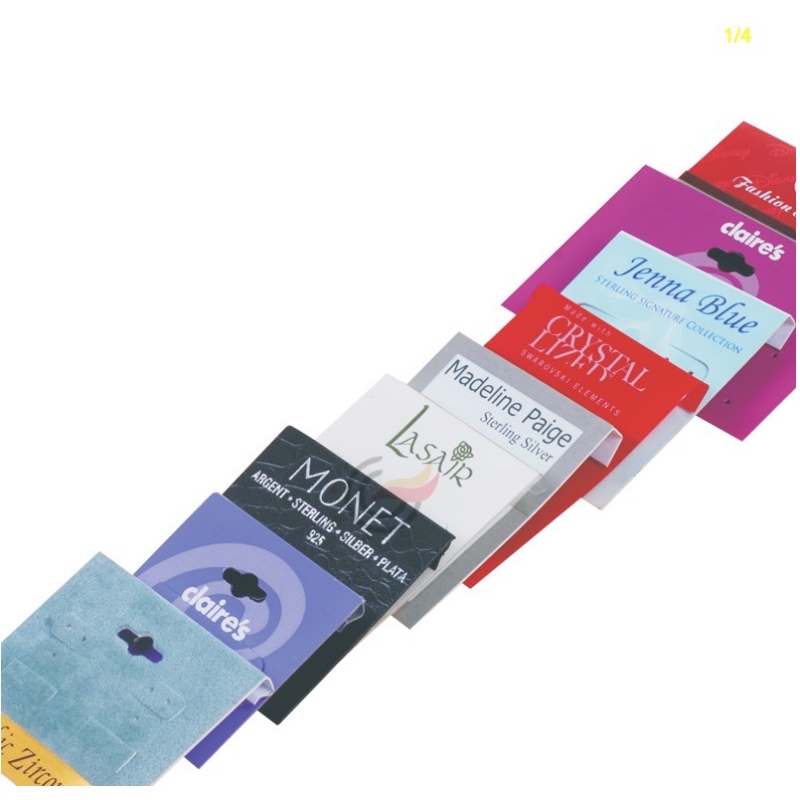 plastikowa karta biżuterii