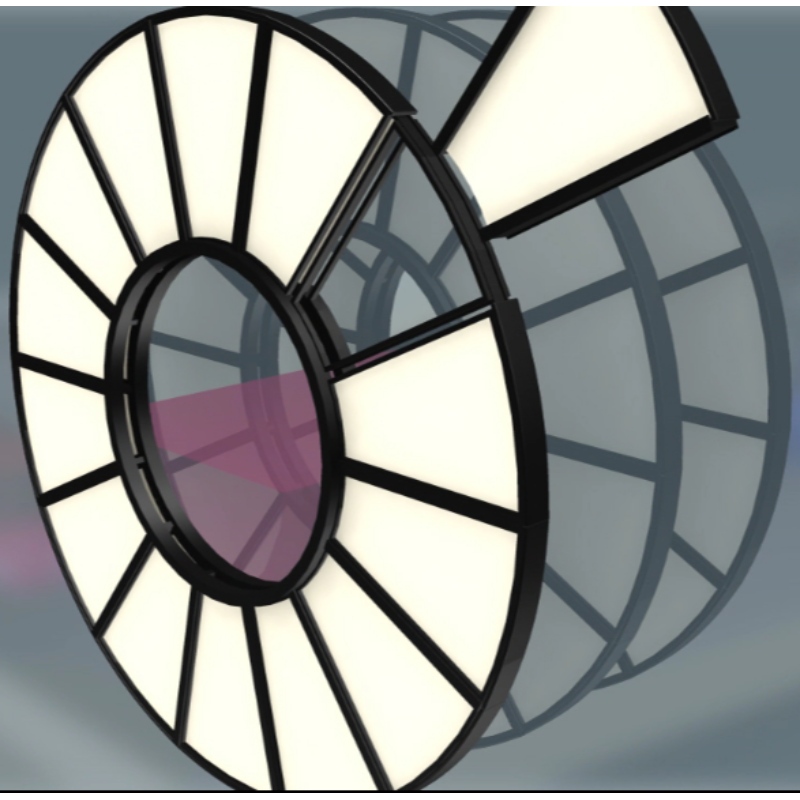 Filtr płytowy całkowicie zamknięty