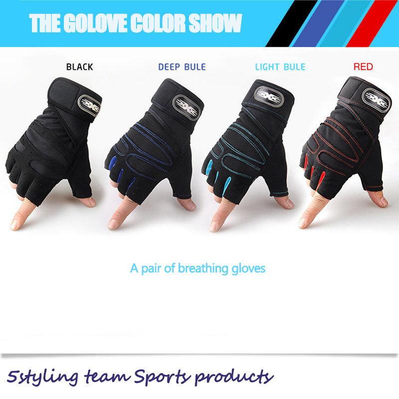 Rękawice podnoszące Half Finger męskie sprzęt sportowy i fitness rękawice rowerowe na zewnątrz rowerowe taktyczne szybka wyprzedaż handel zagraniczny
