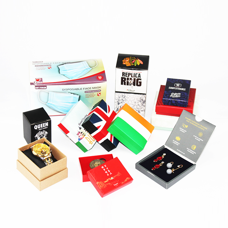 Monety Karton BoxKey Łańcuch Karton BoxPainting Karton Box