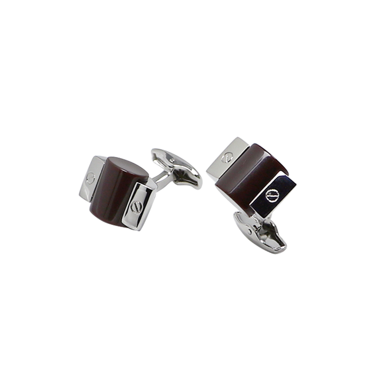 Brązowa Agata Cool Wholesale Cuff Links