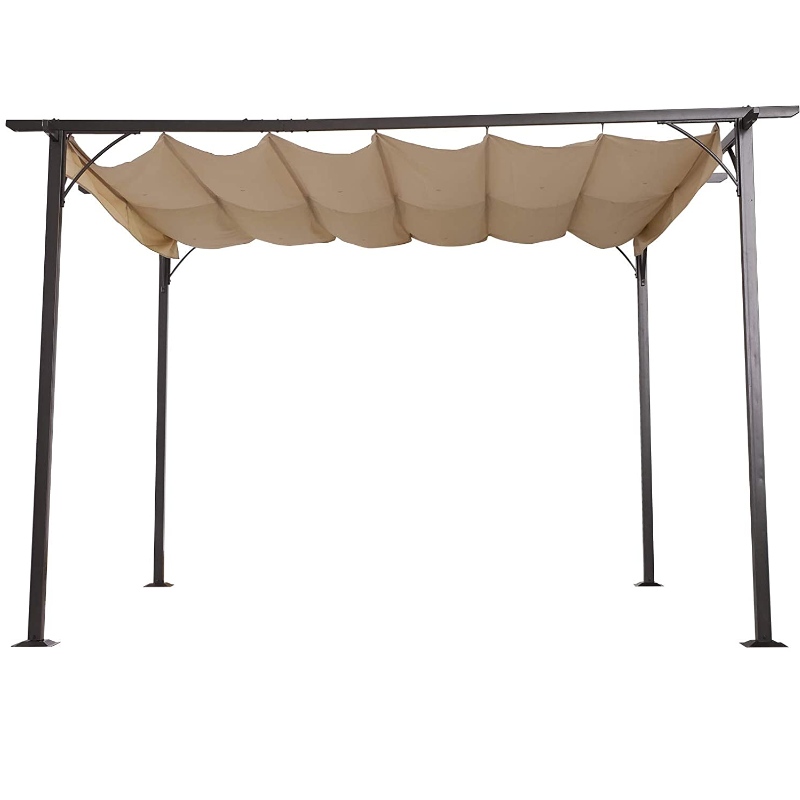 Retracable Pergola z Canopy Outdoor Gazebo