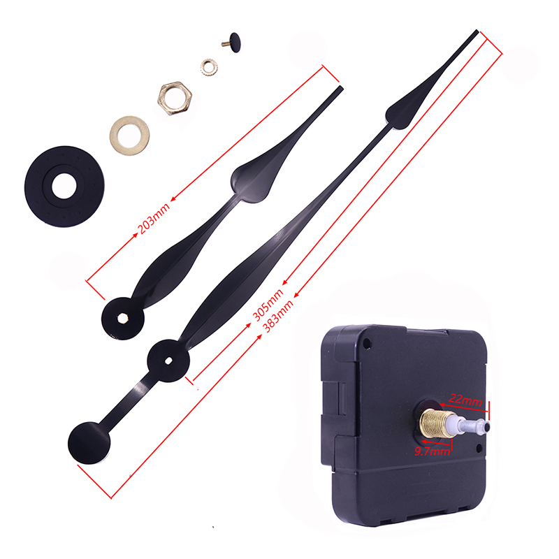 HR1688 Mechanizm zegarowy I z wysokim momentem obrotowym 17 mm i serpentynowe wskazówki zegarowe