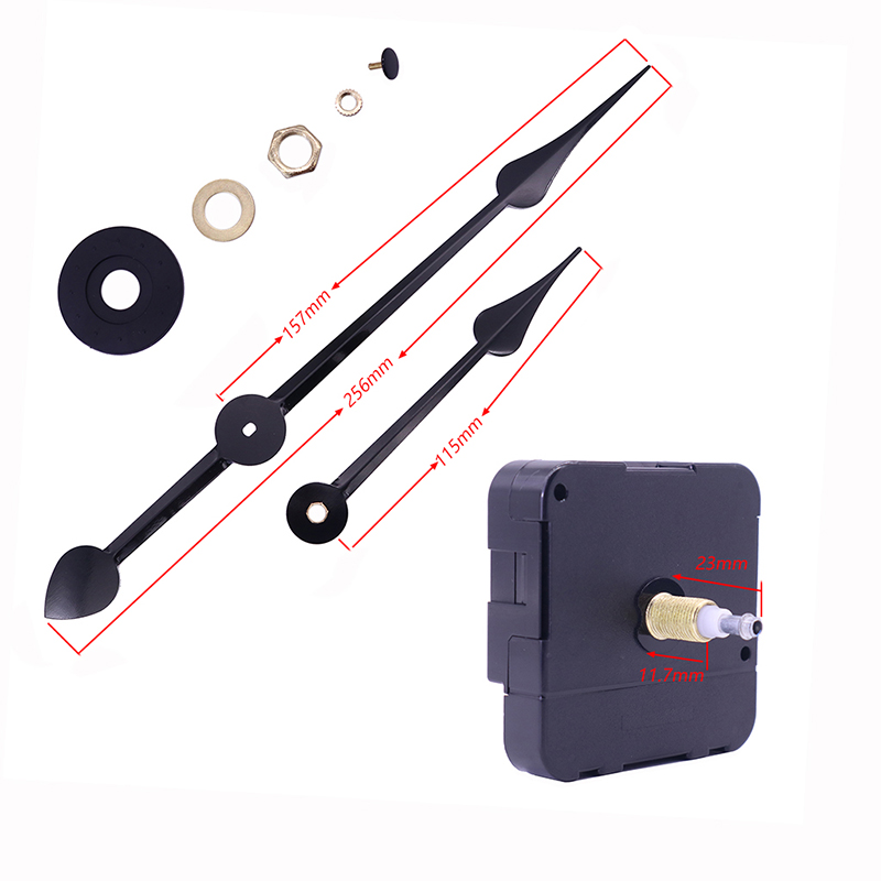 porcelana 20mm duży moment obrotowy I ruch zegara i duże ręce zegara