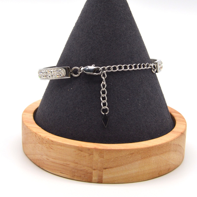 Kamień ze stali nierdzewnej Bangle rfbbg0075