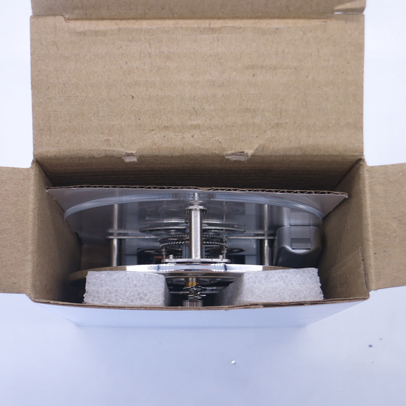 chiński producent 86MM srebrna wstawka zegara szkieletu