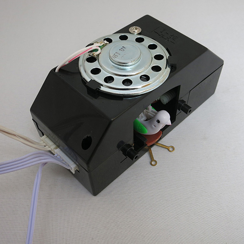 Gorący bubel zestaw zegar z kukułką części zegar mechanizm dźwiękowy dźwięk kukułki ptak