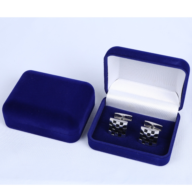 Punkt D-45S okrągły kształt Velvet Box dla kilku spinek do mankietów, 60mm spinka do krawata, lub wiele odznak, monety, medale, itp., mm.75*95*32mm, wagi około 65g