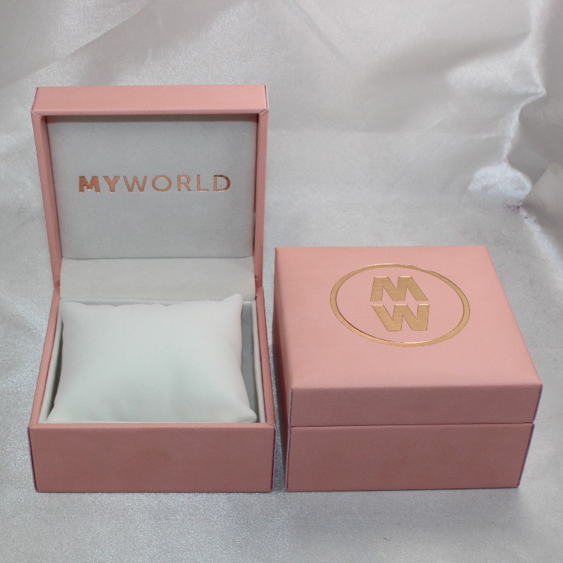 Element V-05 prostokątny Plastic Leatherette Papierowe pudełko do zegarka.Mmm.100*100*60, wagi 194g