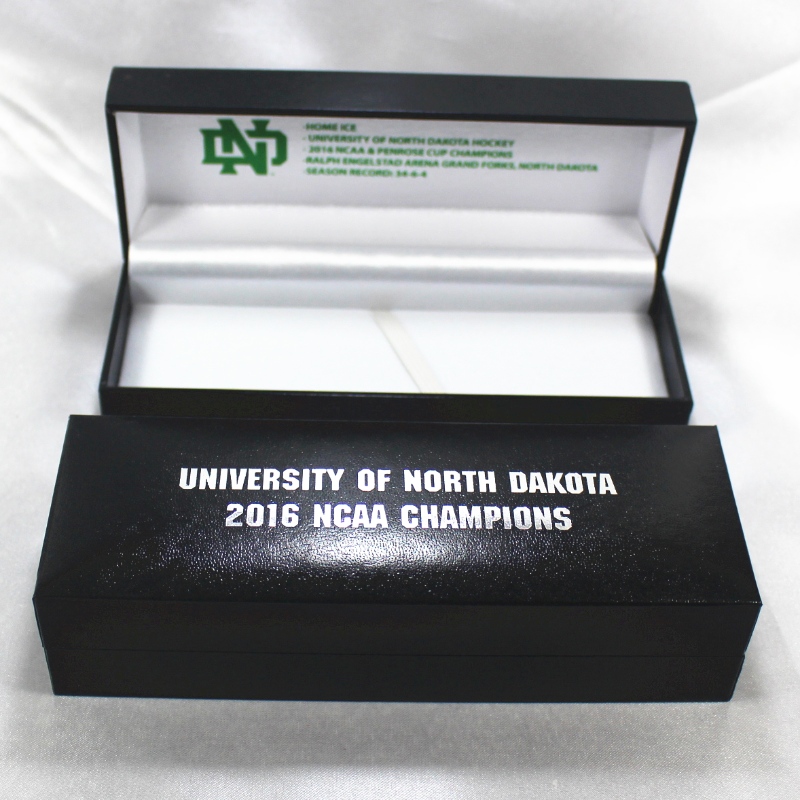 Element V-12L prostokątny Leatherette Papierowe pudełko dla 140*35mm wielokrotne odznaki, długopisy, naszyjnik itp. mm.160*58*40, masy około 120g