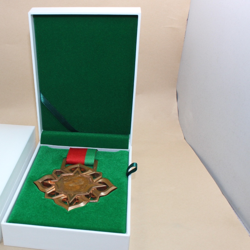 Element V-15L prostokątne PU skórzane pudełko dla 90*120 mm medalu, znaczka monet, itp. mm.110*157*40, wagi około 185g