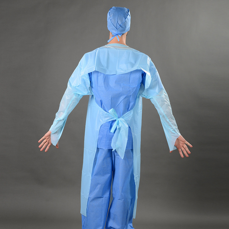 Jednorazowa suknia z tworzywa sztucznego