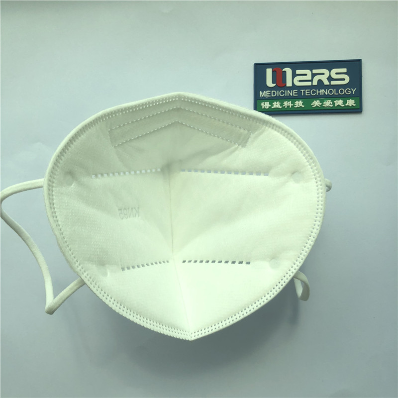 Dobra jakość 5ply maska ​​przeciwpyłowa osłona twarzy jednorazowa maska ​​przeciwpyłowa kn95