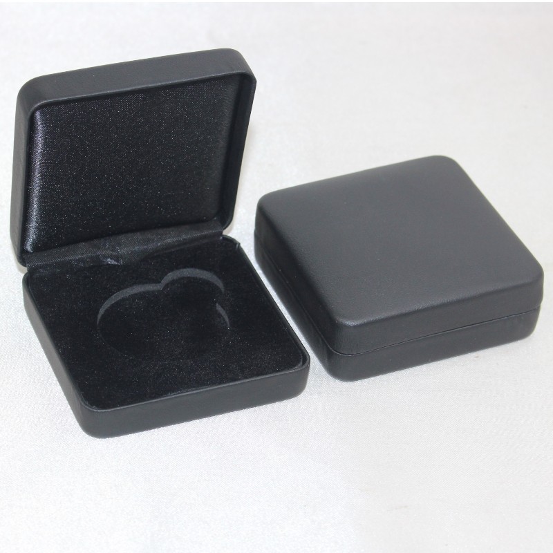 Element T-02s medalik pokryty flanelette lub PU Skóra dla monet 25-45mm, odznaka po 652866;mały medalik, itp. mm.65*66*26, wagi około 55g