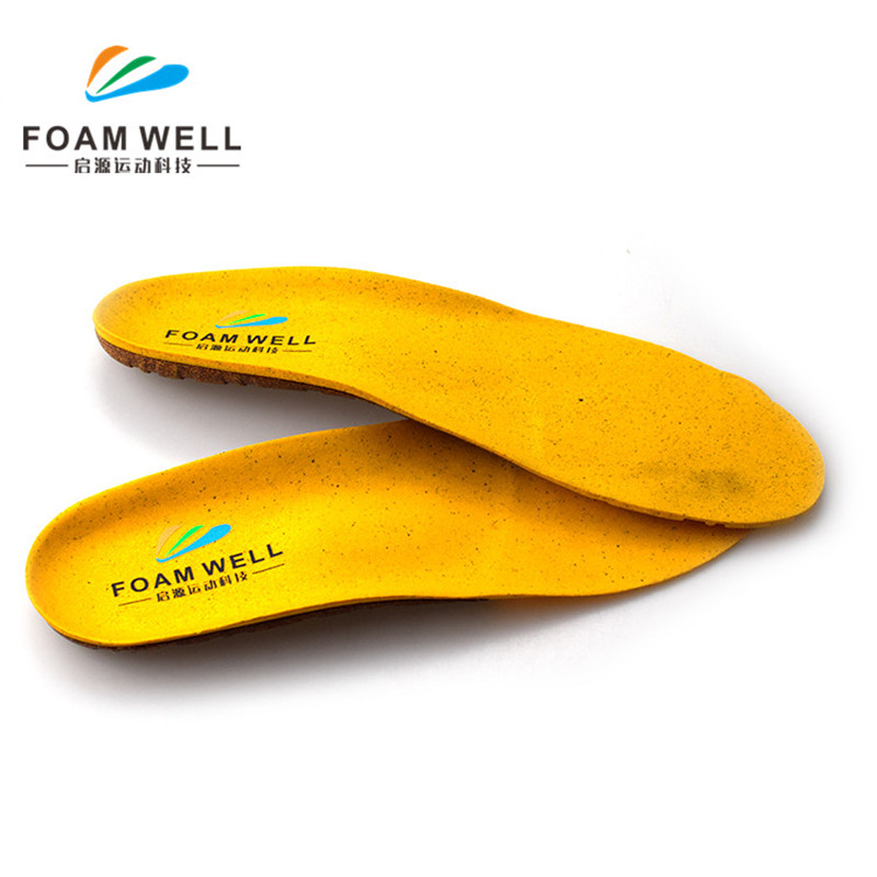 Profesjonalny wodoodporny obuwie Pad Cork łuk słupek wspornik Buty wkładki