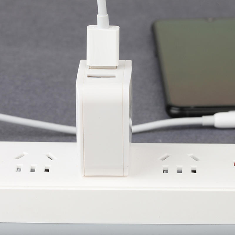 Szybka ładowarka do telefonu komórkowego Uniwersalny adapter 2 porty USB Uniwersalna ładowarka podróżna do przenośnego ładowania