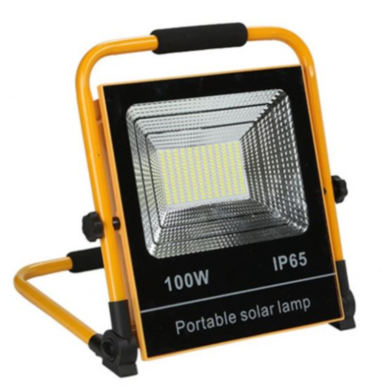 30w 50w 100w doładowywalna Solar LED Flood Light