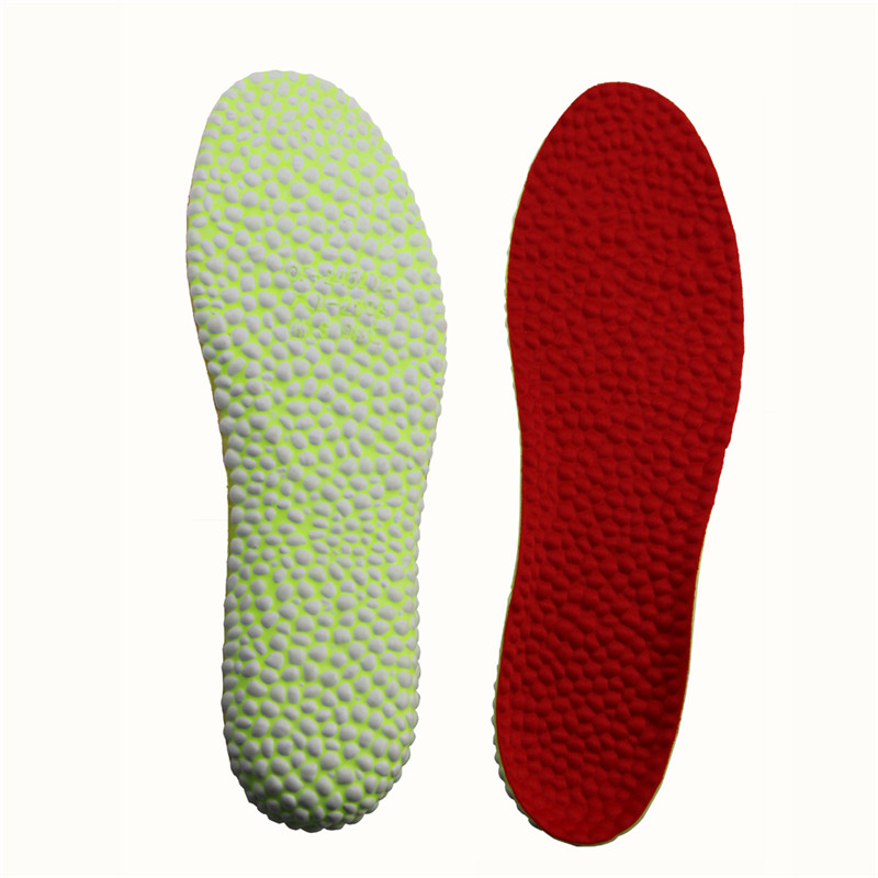 Technologia E-TPU Popcorn Insoles Wysoka Elastyczność Lekkie Masa Plantarne Fashiitis Buty Masaż Ortofotów Dla mężczyzn i kobiet