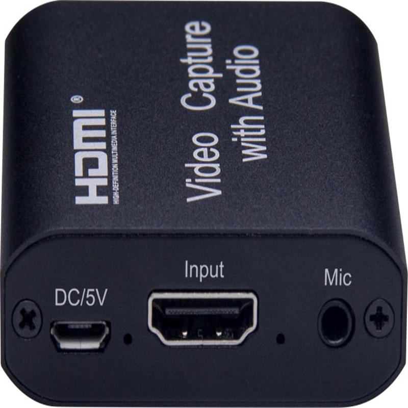 V1.4 przechwytywanie wideo HDMI z pętlą HDMI, audio 3,5 mm