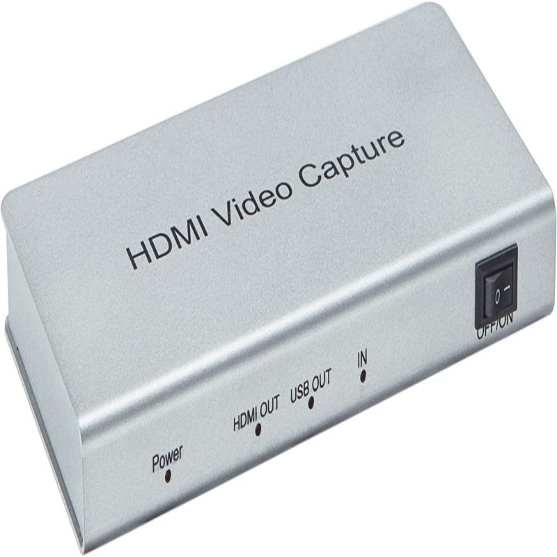 Przechwytywanie wideo przez USB 3.0 HDMI z pętlą HDMI, koncentrycznym, optycznym dźwiękiem