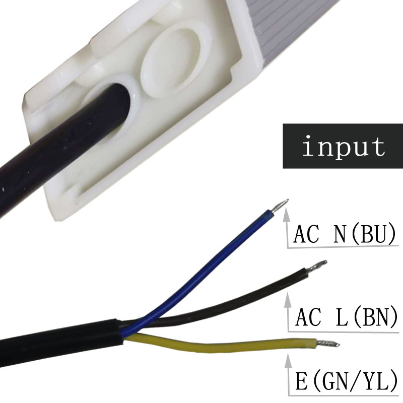 12v15w stałe napięcie wodoodporne mini dc pojedyncze źródło zasilania LED